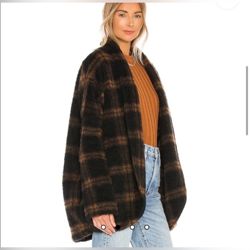 NWT Amanda Uprichard Aspen Cardi Cocoon Coat, Size XS